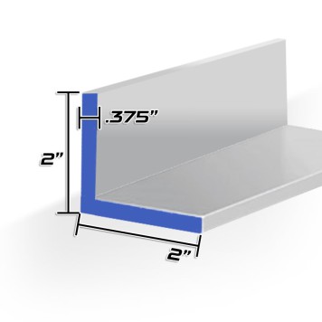 2" X 2" X 3/8" Angle - 20ft