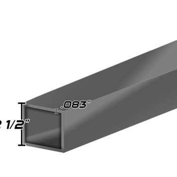 2 1/2 X 14GA SQ TUBE