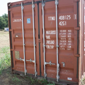 40' HIGH CUBE STORAGE CONTAINER