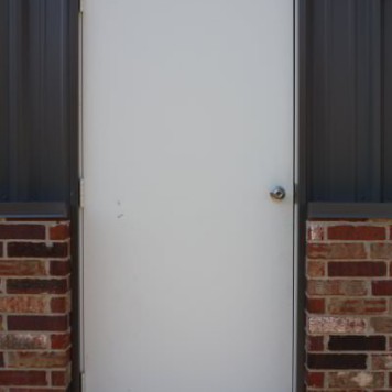 3/0 x 7/0 Metal Walk-Thru Door w/ 8" Jamb