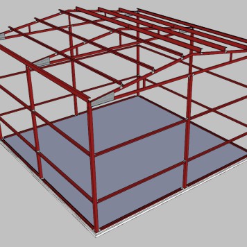 20 X 20 X 12 EZ TRUSS BUILDING KIT