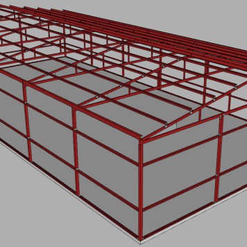 30 X 60 X 10 EZ TRUSS BUILDING KIT