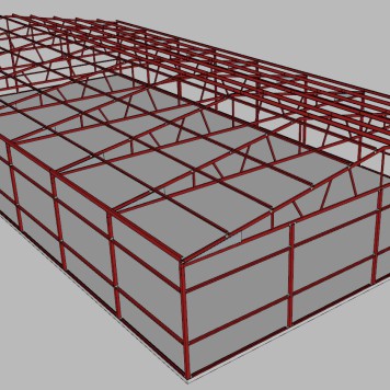 40 X 80 X 10 EZ TRUSS BUILDING KIT