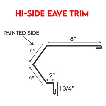 Hi-Side Eave Trim