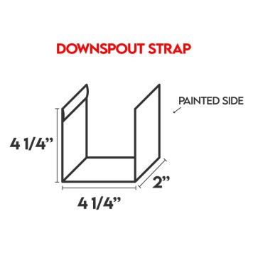 DOWNSPOUT STRAP