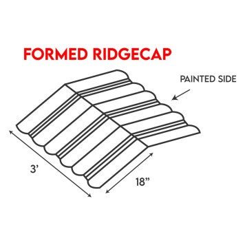 Formed Ridge Cap