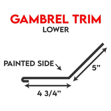 Lower Gambrel Trim