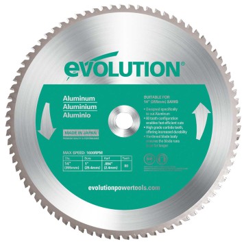 EVOLUTION 14" ALUMINUM CUTTING BLADE