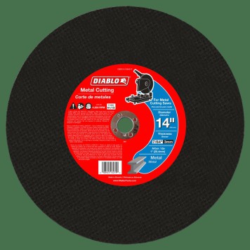 DIABLO 14" X 7/64" Metal Chop Saw Disc