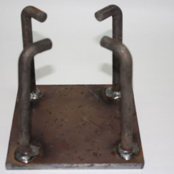 3/8" X 6" X 8" Base Plate