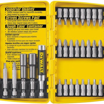 DeWALT 29 PCS Screwdriving Set, Steel