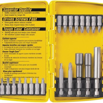 DeWALT 21 PCS Screwdriving Set, Steel