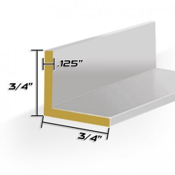 3/4" X 3/4" X 1/8" ANGLE - 10FT