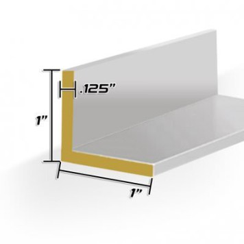 1" X 1" X 1/8" ANGLE - 10FT