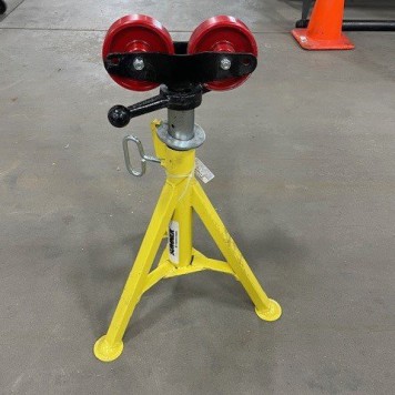 SHORT FIXED JACK STAND/ROLL HEAD YELLOW