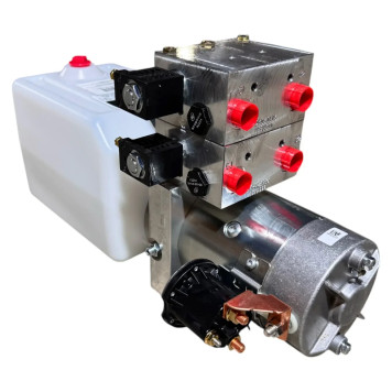 BUCHER HYDRAULICS 4WAY HYDRAULIC PUMP