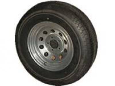Tire W/ Wheel - 15" TIRE W/ SILVER MOD WHEEL 6 ON 5.5
