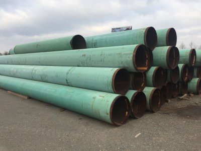 Pipe - New & Used - 30" OD x .500w New Surplus Pipe - 40 Avg