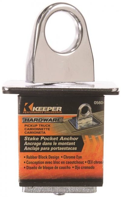 Towing & Accessories - KEEPER 05604 Stake Pocket Anchor Point