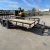 Trailers & Accessories - 16' Utility Trailer - Angle Rail with Gate - New Tires 1