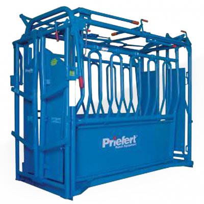 Cattle Chutes, Head Gates, & Working Systems - PRIEFERT SQUEEZE CHUTE S04